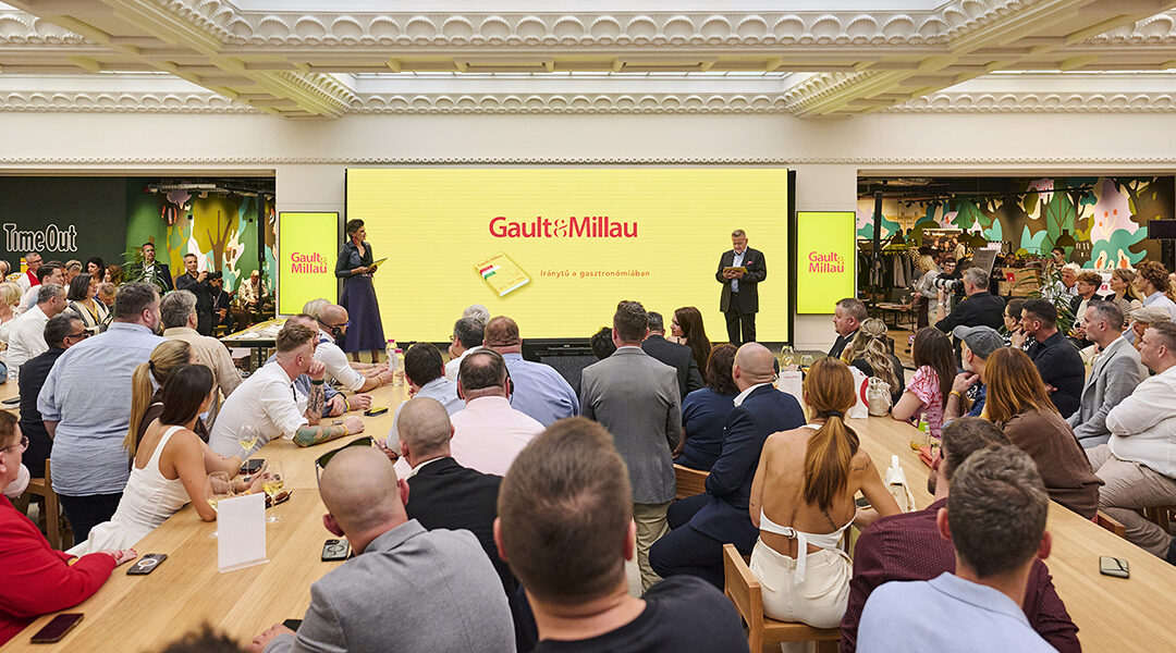 Gault&Millau díjátadó az újonnan nyílt Time Out Marketben – a HotelPremio szervezésében