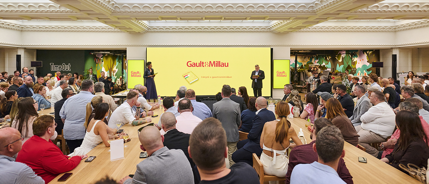 Gault&Millau díjátadó az újonnan nyílt Time Out Marketben – a HotelPremio szervezésében