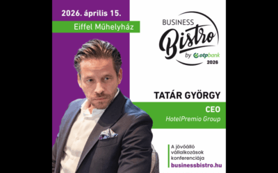A HotelPremio Group is ott lesz a Business Bistro 2026 konferencián